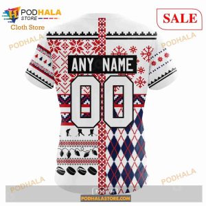 Custom Columbus Blue Jackets Unisex Christmas Sweatshirt Nhl Hoodie 3d 7