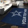 Custom Dallas Cowboys Accent Rug NFL Area Rug For Christmas, Kitchen Rug