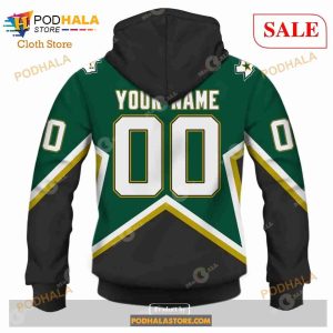Custom Dallas Stars 1999 Throwback Vintage NHL Away Sweatshirt Hoodie 3d 5