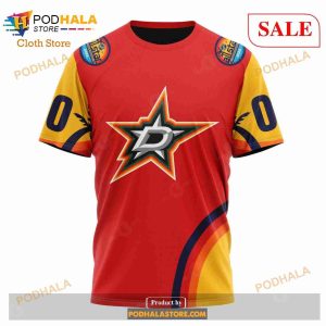 Custom Dallas Stars All Star Sunset Sweatshirt Nhl Hoodie 3d 6