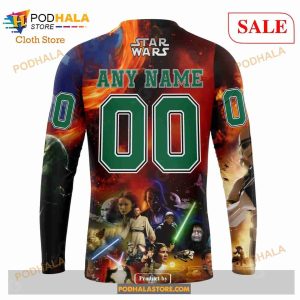 Custom Dallas Stars Design X Star War Sweatshirt Nhl Hoodie 3d 5