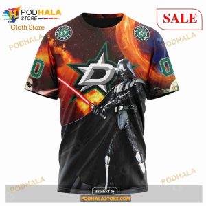 Custom Dallas Stars Design X Star War Sweatshirt Nhl Hoodie 3d 6