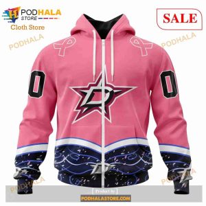 Custom Dallas Stars Fights Cancer Sweatshirt Nhl Hoodie 3d 2