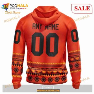 Custom Dallas Stars National Day For Truth And Reconciliation Nhl Hoodie 3d 3