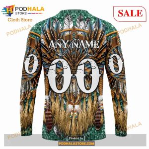 Custom Dallas Stars Native Costume Design Sweatshirt Nhl Hoodie 3d 5