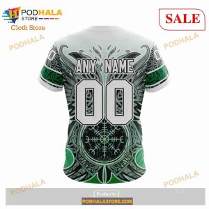 Custom Dallas Stars Norse Viking Symbols Sweatshirt Nhl Hoodie 3d 2