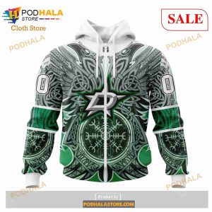 Custom Dallas Stars Norse Viking Symbols Sweatshirt Nhl Hoodie 3d 7