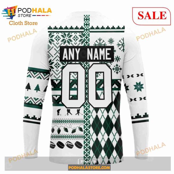 Custom Dallas Stars Unisex Christmas Sweatshirt NHL Hoodie 3D