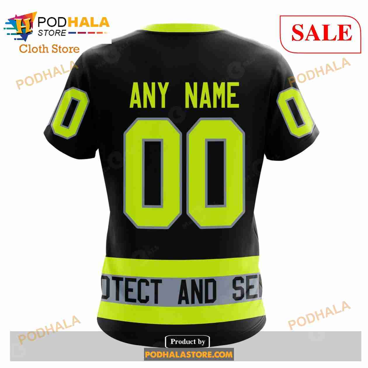 NHL Dallas Stars Custom Name Number Retro Jersey Fleece Oodie