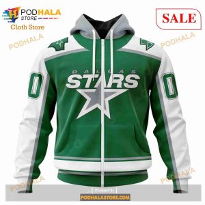 Custom Dallas Stars Unisex With Retro Concepts Sweatshirt Nhl Hoodie 3d 2