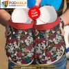 Custom Day Of The Dead Skull Clogband 3D Crocs