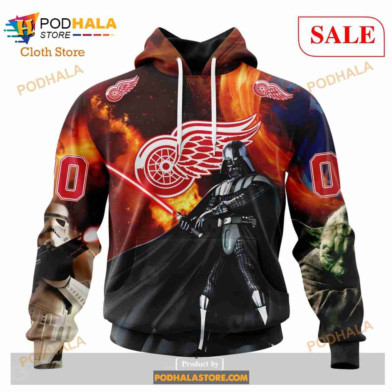 Custom Detroit Red Wings Christmas Apparel Sweatshirt NHL Hoodie 3D - Bring  Your Ideas, Thoughts And Imaginations Into Reality Today