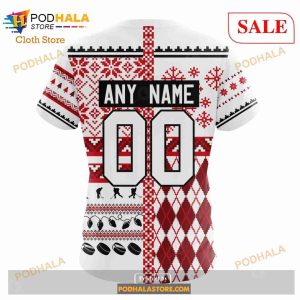 Custom Detroit Red Wings Unisex Christmas Sweatshirt Nhl Hoodie 3d 7