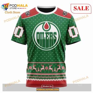 Custom Edmonton Oilers Christmas Apparel Sweatshirt NHL Hoodie 3D 6