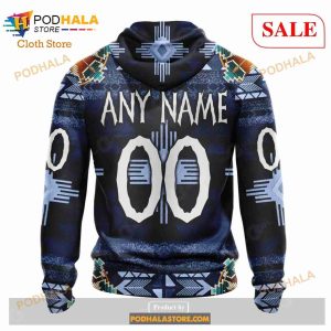 Custom Edmonton Oilers Native Costume Sweatshirt NHL Hoodie 3D 3