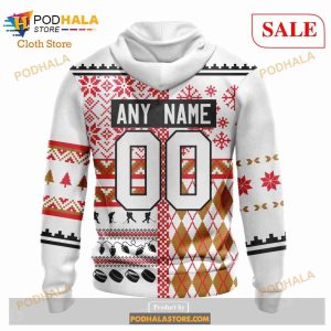 Custom Edmonton Oilers Unisex Christmas Sweatshirt NHL Hoodie 3D 3