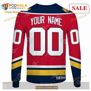 Custom Florida Panthers 90s Throwback Vintage NHL Away Sweatshirt Hoodie 3D  - Bring Your Ideas, Thoughts And Imaginations Into Reality Today