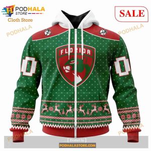 Custom Florida Panthers Christmas Apparel Sweatshirt NHL Hoodie 3D 2