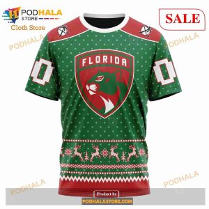 Custom Florida Panthers Christmas Apparel Sweatshirt NHL Hoodie 3D 6