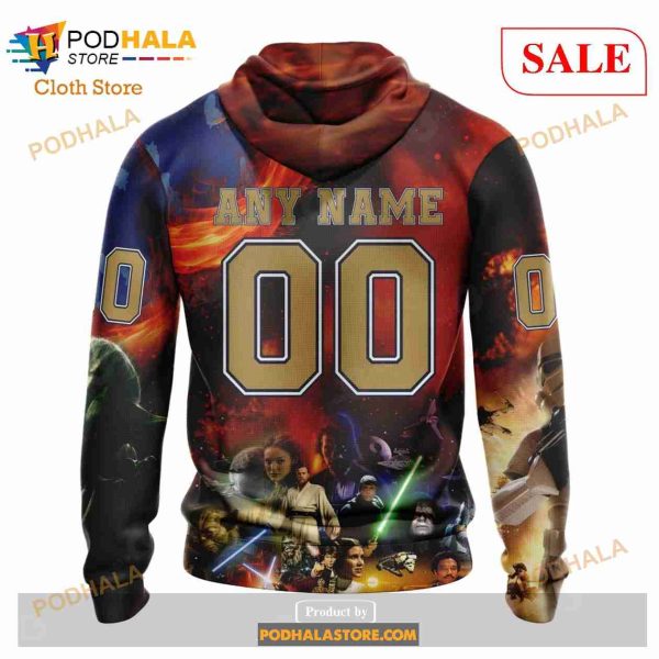 Custom Florida Panthers Design X Star War Sweatshirt NHL Hoodie 3D
