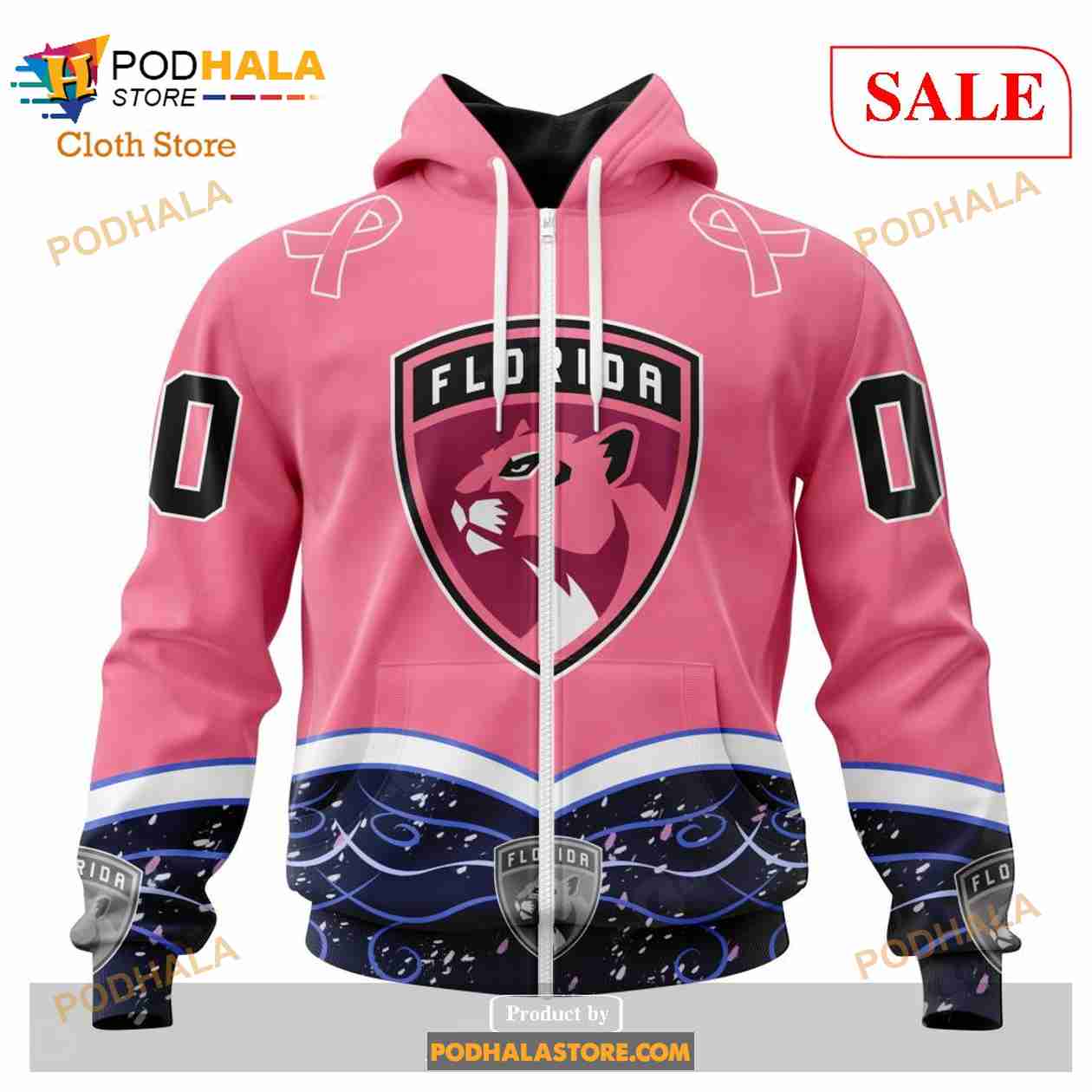 Personalized NHL Florida Panthers Reverse Retro 3D Printed Hoodie - T-shirts  Low Price