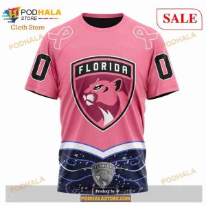 Custom Florida Panthers Fights Cancer Sweatshirt NHL Hoodie 3D 6