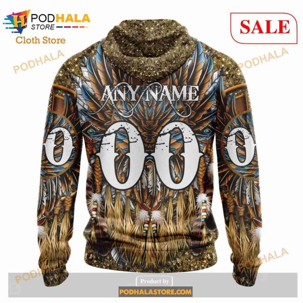 Custom Florida Panthers Native Costume Design Sweatshirt NHL Hoodie 3D