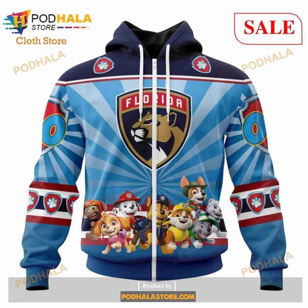 Custom Florida Panthers Paw Patrol Sweatshirt NHL Hoodie 3D