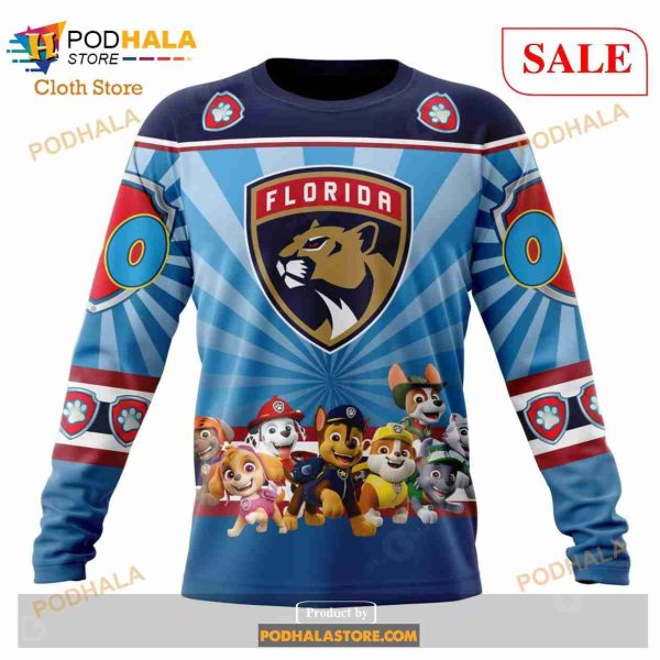 Custom Florida Panthers Paw Patrol Sweatshirt NHL Hoodie 3D