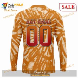 Custom Florida Panthers Retro Vintage Tie Dye Sweatshirt NHL Hoodie 3D 5