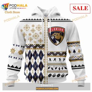 Custom Florida Panthers Unisex Christmas Sweatshirt NHL Hoodie 3D 2