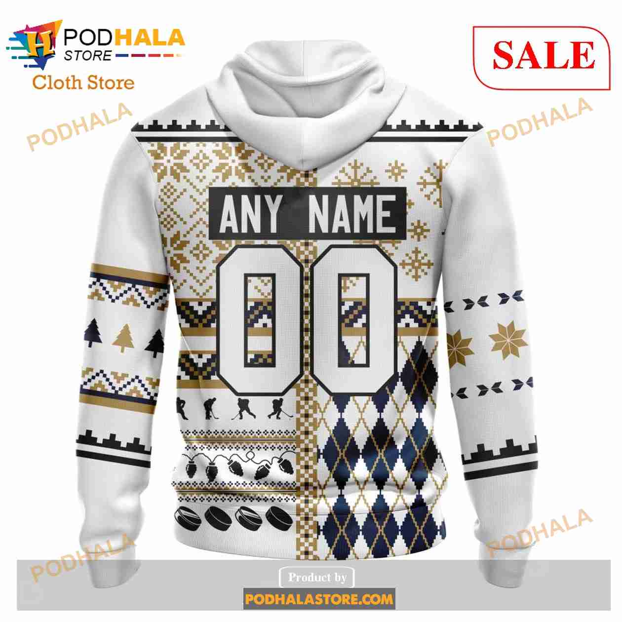 NHL Florida Panthers Custom Name Number Hockey Fight Cancer Jersey Zip Up  Hoodie