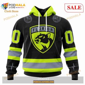 Custom NHL Florida Panthers Hunting Camouflage Design Hoodie