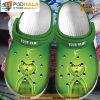 Custom Green Grinch Clogband 3D Crocs Clog Shoes