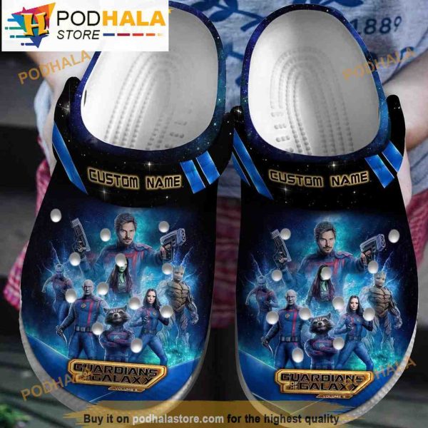 Custom Guardian Of The Galaxy Clogband 3D Crocs