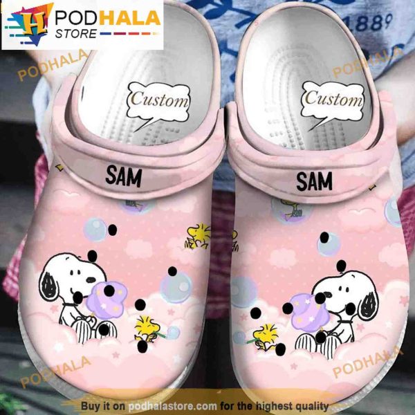 Custom Icecream Snoopy Crocband 3D Crocs