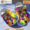 Custom Lgbt Hippie Crocband 3D Crocs
