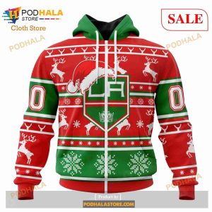 Custom Los Angeles Kings Christmas Sweatshirt Nhl Hoodie 3d Nhl Merch 2