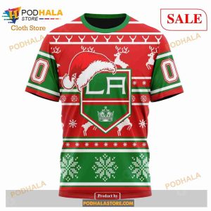 Custom Los Angeles Kings Christmas Sweatshirt Nhl Hoodie 3d Nhl Merch 6