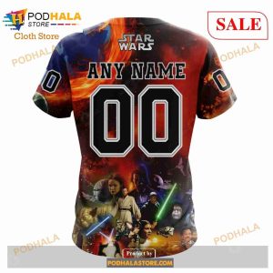 Custom Los Angeles Kings Design X Star War Sweatshirt Nhl Hoodie 3d 7