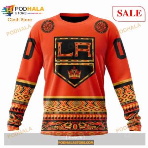 Custom Los Angeles Kings National Day For Truth And Reconciliation Nhl Hoodie 3d 4