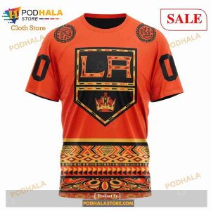 Custom Los Angeles Kings National Day For Truth And Reconciliation Nhl Hoodie 3d 6