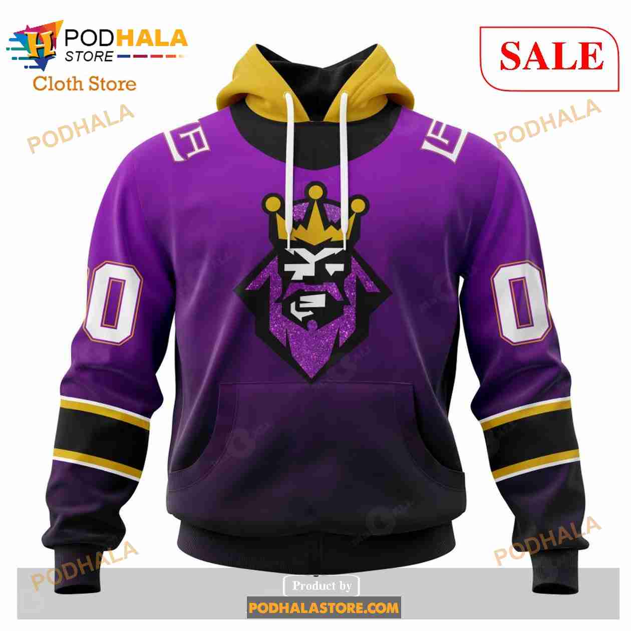 Los Angeles Kings Hoodie 3D With Hooded Long Sleeve gift for fans -Jack  sport shop