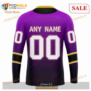 Custom Los Angeles Kings Retro Gradient Design Sweatshirt Nhl Hoodie 3d 5