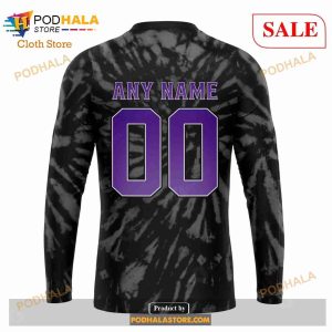 Custom Los Angeles Kings Retro Vintage Tie Dye Sweatshirt Nhl Hoodie 3d 5