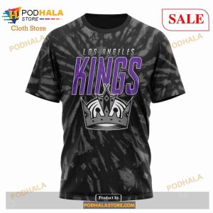 Custom Los Angeles Kings Retro Vintage Tie Dye Sweatshirt Nhl Hoodie 3d 6