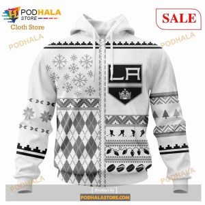 Custom Los Angeles Kings Unisex Christmas Sweatshirt Nhl Hoodie 3d 2