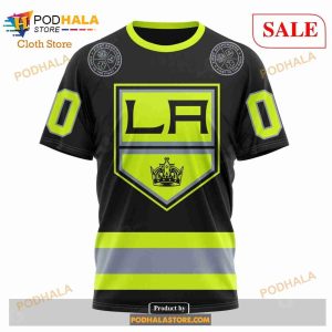 Custom Los Angeles Kings Unisex FireFighter Uniforms Color NHL Hoodie 3D -  Bring Your Ideas, Thoughts And Imaginations Into Reality Today