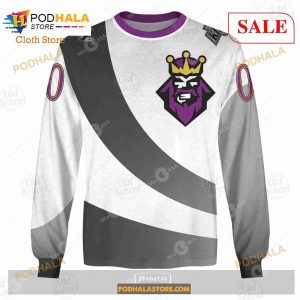 Custom Los Angeles Kings Vintage Throwback NHL Sweatshirt Hoodie 3d 4
