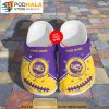 Custom Lsu Tigers Football Ncaa Crocband 3D Crocs Slippers